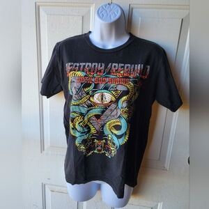Destroy Rebuild Until God Shows D.R.U.G.S Band Shirt Size Small